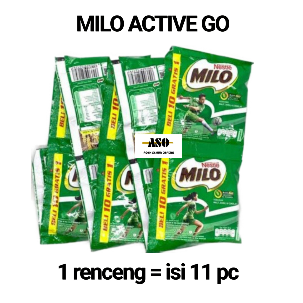 MILO Activ-Go Susu Bubuk Sachet 22 gr RENCENG ( ISI 10 ) - Gambar 3