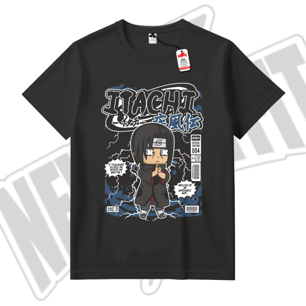 Tshirt Anime Uchiha Itachi Akatsuki Chibi Naruto Clothes Men Women ...