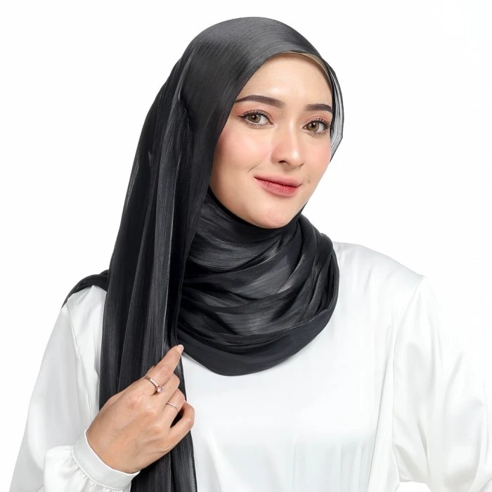 PASHMINA SHIMMER SILK / PASHMINA SILK / HIJAB PASHMINA SHIMMER - Gambar 4
