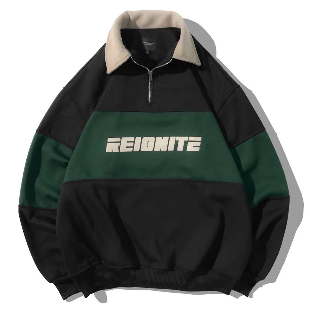 Volume 3” RUGBY HALFZIP SWEATER / DISTRO MEN'S HALFZIP / LONG SLEEVE ...
