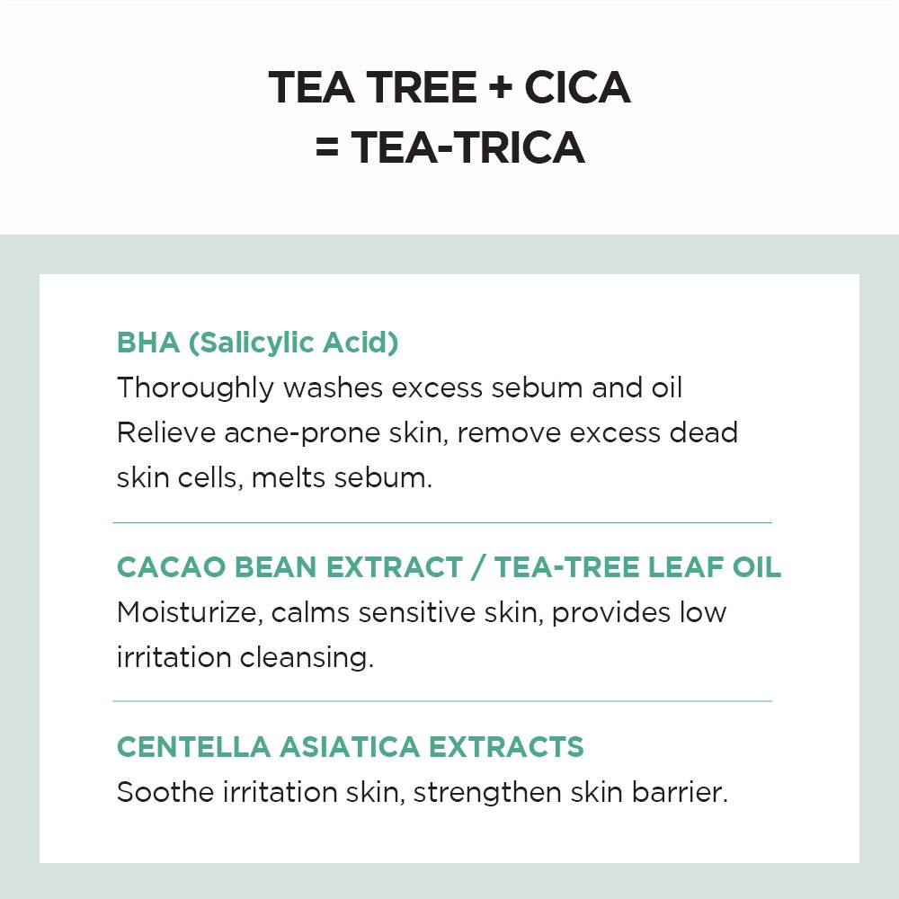 SKIN1004 Madagascar Centella Tea Trica BHA Foam 125ml - Gambar 4