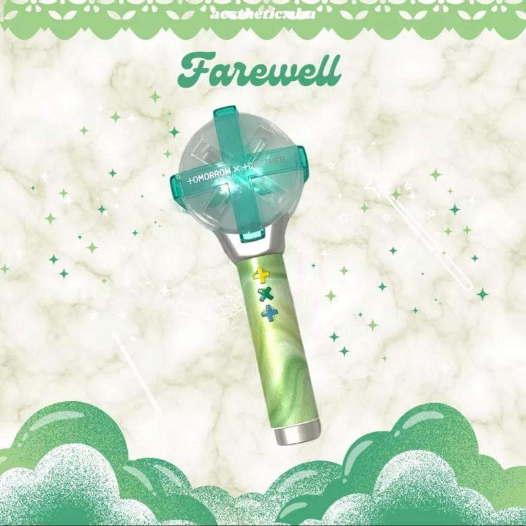 Farewell Skin STICKER Light Stick Moabong TXT Deco Decal Ver 1 (STICKER ...