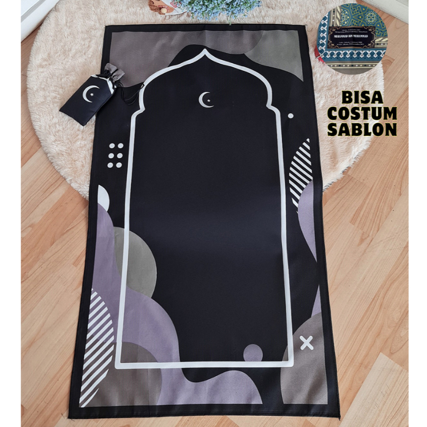 Aba Moslem TRAVEL Prayer Mat With Ramadan MOTIF | Hajj Umrah SOUVENIR ...