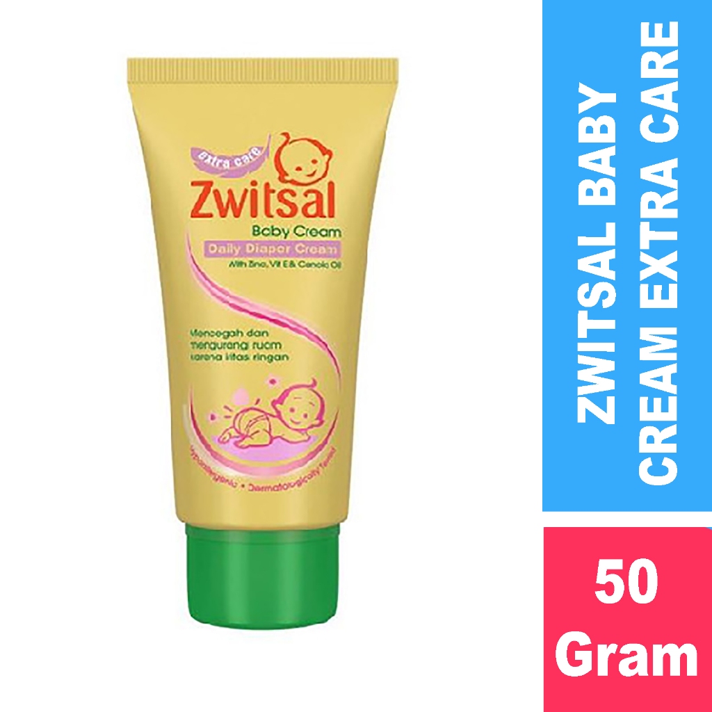 Zwitsal Baby Daily Diaper Cream Extra Care With Zinc Cream Anti