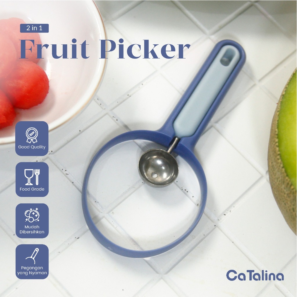 Fruit Baller Kerokan Buah Bulat Cetakan Buah 2 In 1