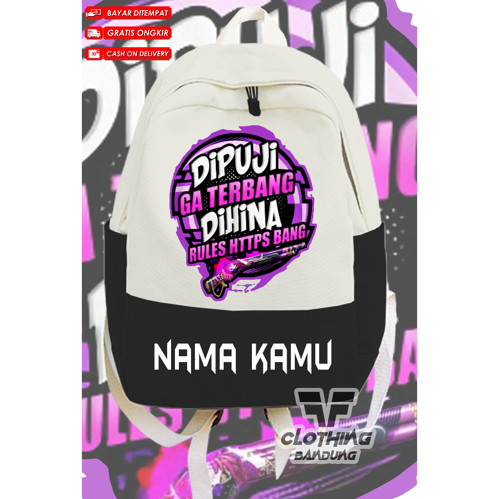 Free FIRE BACKPACK PRAISED NOT FLYING IN HINA RULES HT2PS BANG SG ...