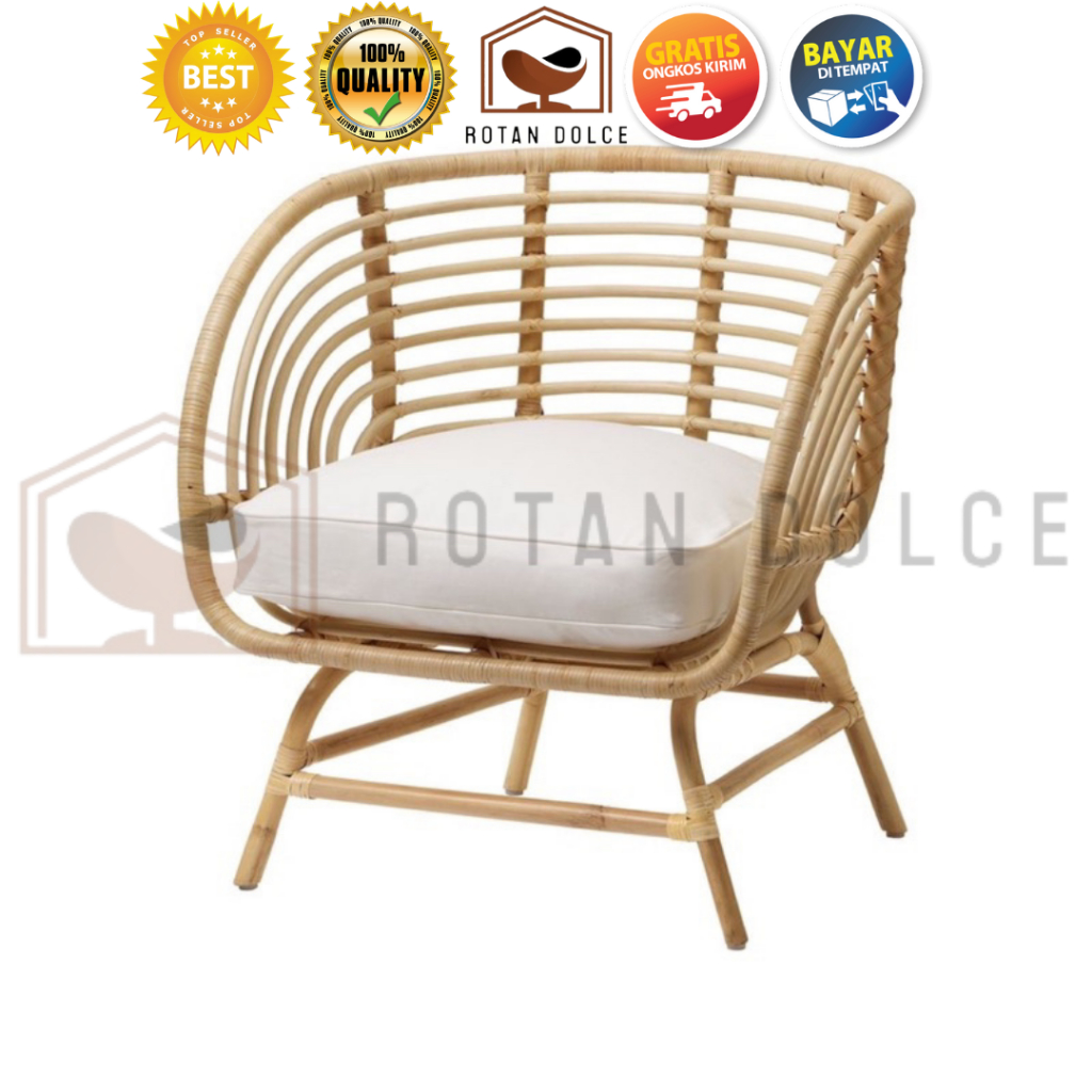 Special Natural Export Buskbo Rattan Chairs Terrace Chairs/Minimalist ...