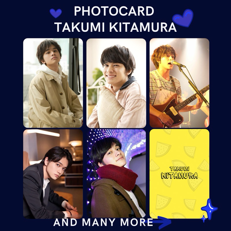 [blessing] Takumi Kitamura Japan Actor Tokyo Revengers Photocard 