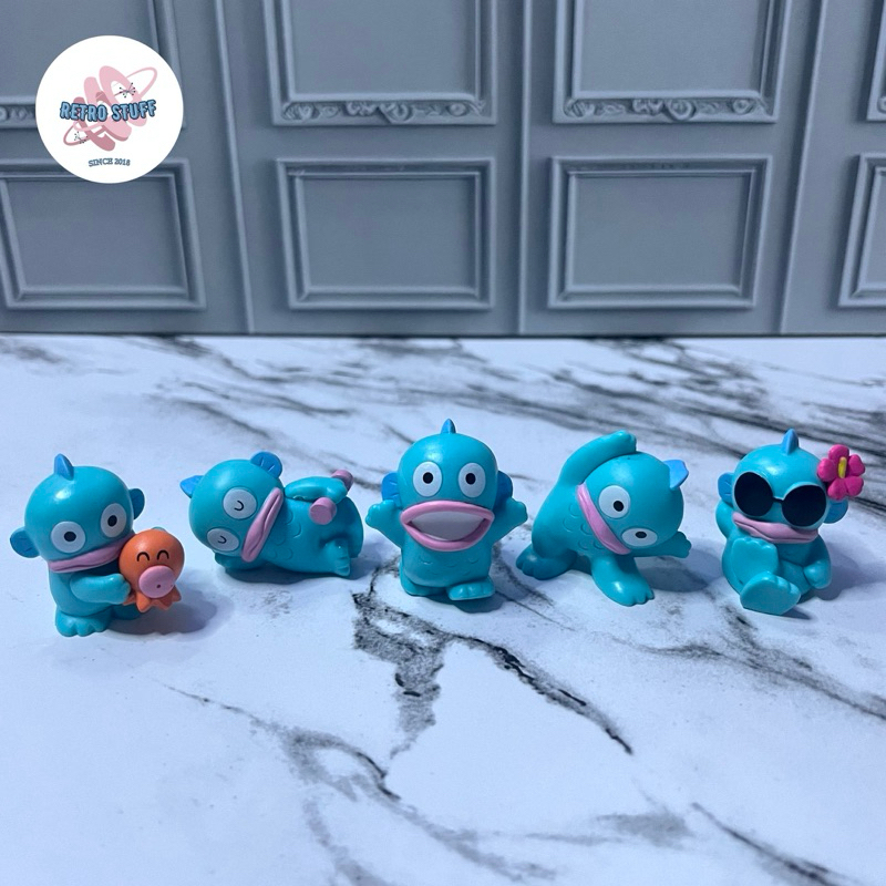 Cute 3cm Sanrio Ugly Fish Hangyodon Figure | Shopee Singapore
