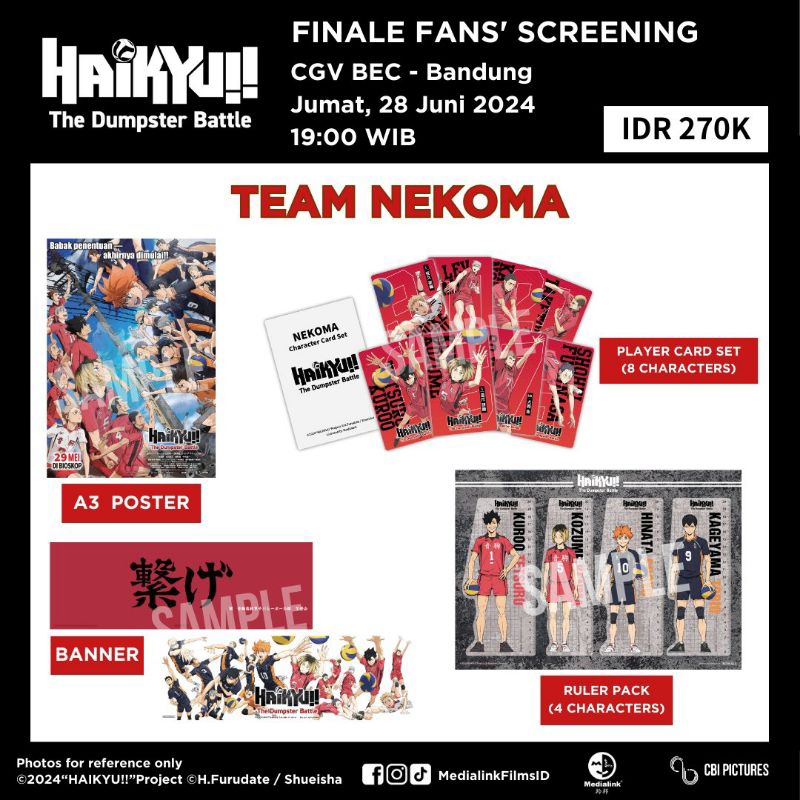 [Read Description] Exclusive Collectible Ticket Haikyu Hinata Shoyo ...