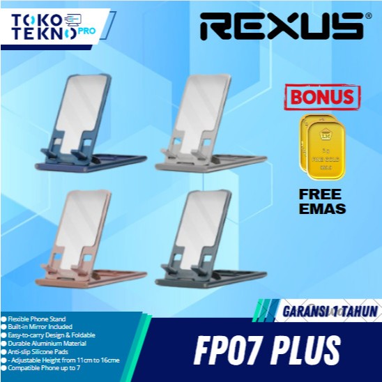 Rexus FP07/FP-07 Handphone Stand Decha Fold Plus