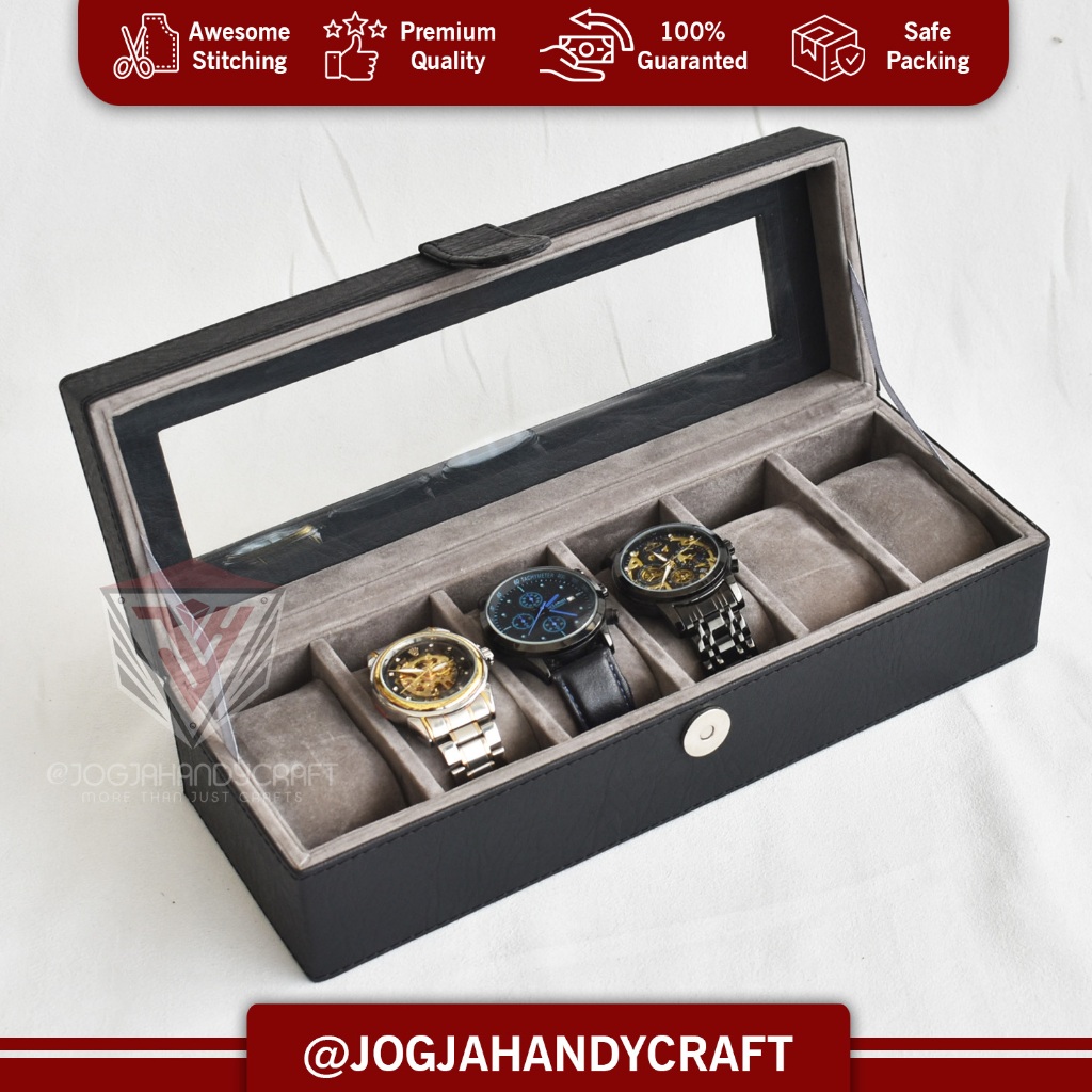 FULL COLOR WATCH BOX CONTENTS 6 / WATCH BOX ORGANIZER | Shopee Singapore