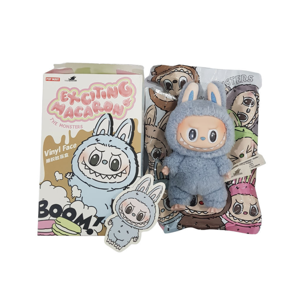 Original POP MART LABUBU EXCITING MACARON UNSEALED | Shopee Singapore