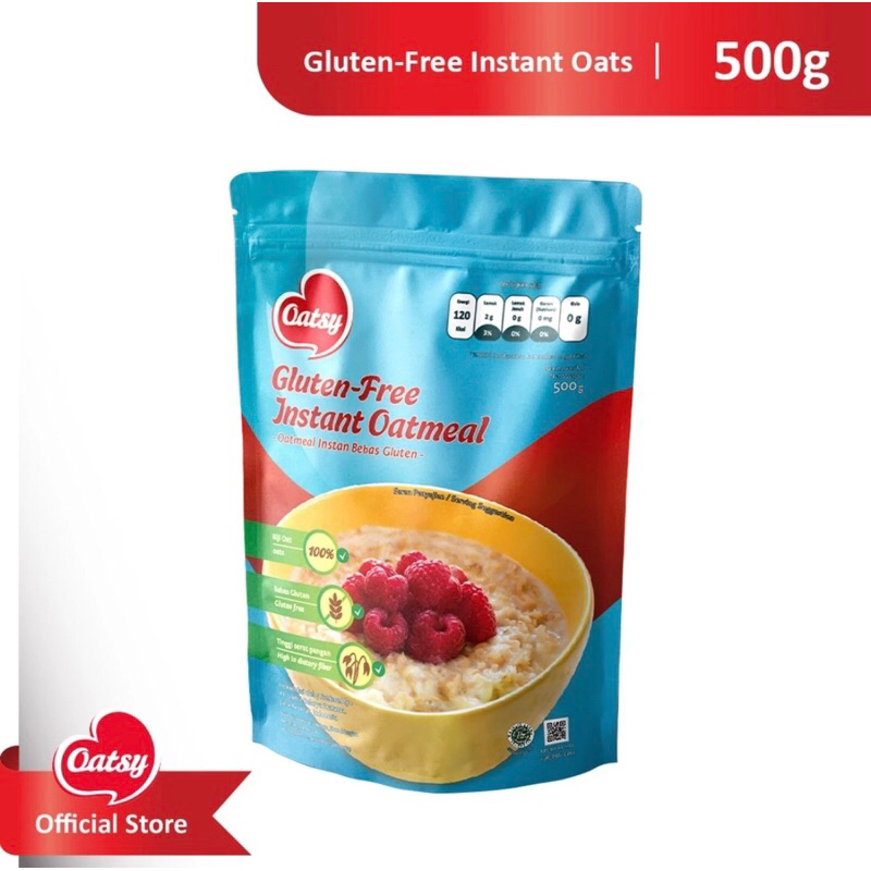 OATSY Gluten Free Instant Oatmeal 500gr | Shopee Singapore