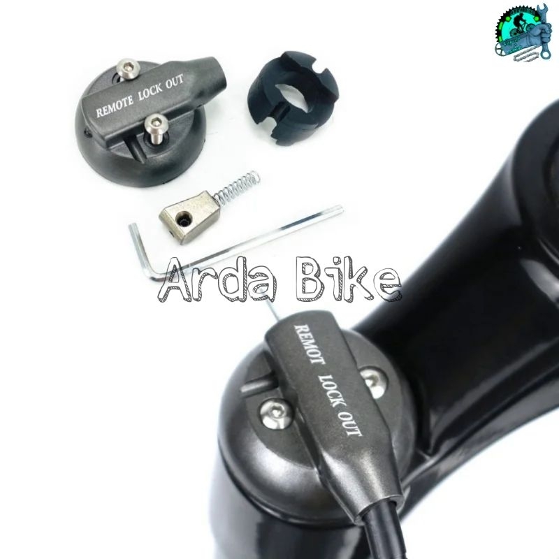 Lock Out Fork Remote MTB Bike Lock Out Cover Shopee Singapore