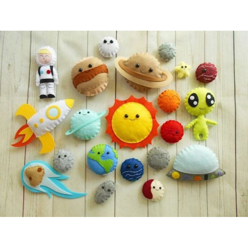 PRICE 1 set of 21 pcs solar system educational toys for children ...