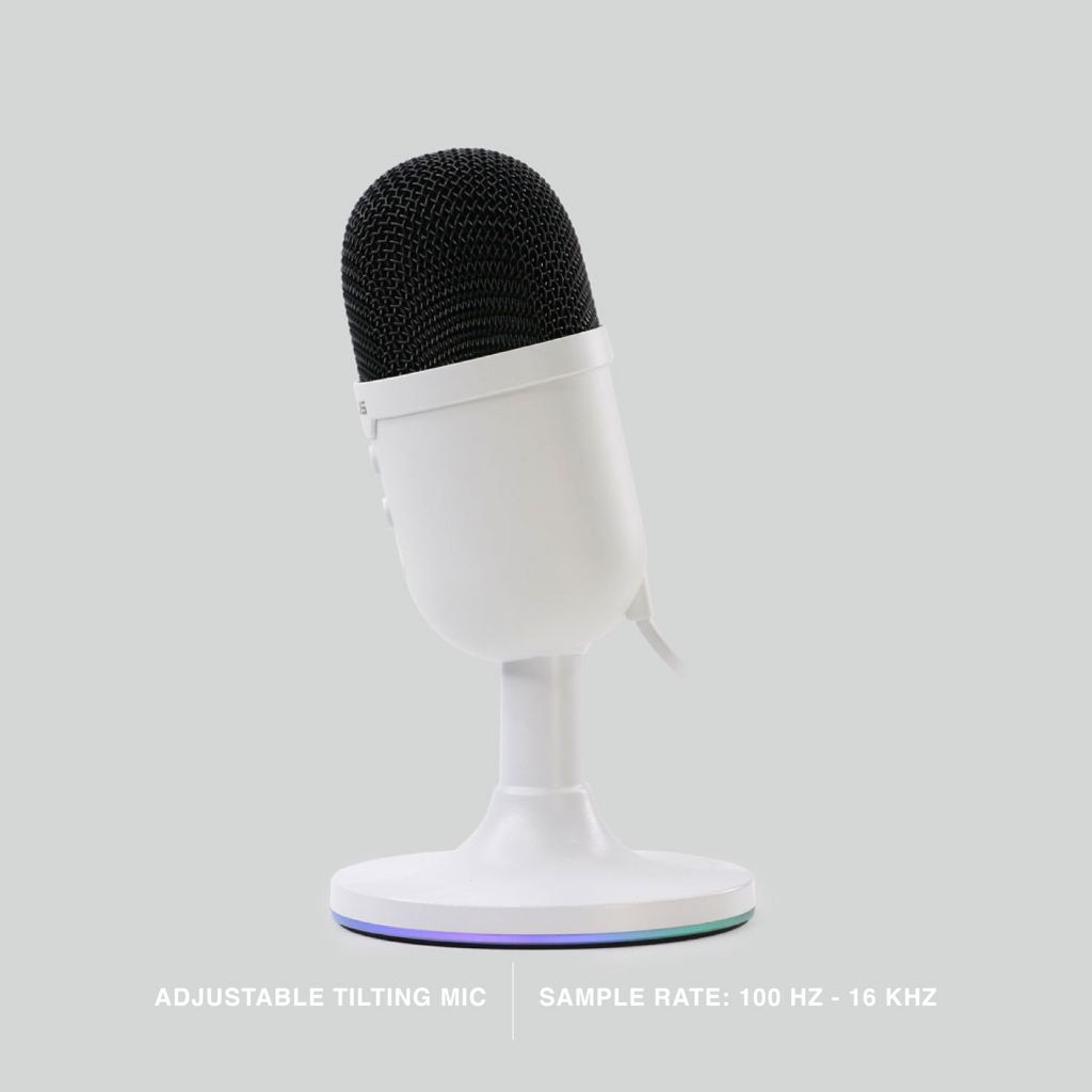 Rexus XORA II / 2 Microphone Condenser RGB Light Effect - Gambar 4