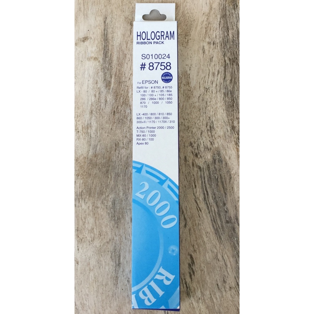 Epson Hologram Refill Pack Ribbon # 8758 S010024 ( Pcs ) | Shopee Singapore