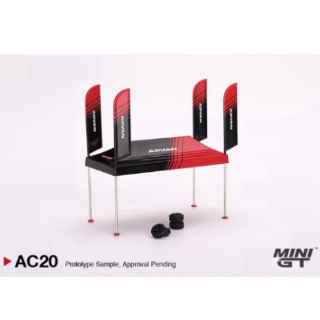 TENDA MINI GT AC20 PADDOCK SERVICE TENT SET ADVAN ORIGINAL - kaido ...