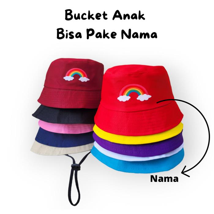 Free Embroidery Name Bucket Hats Children's Bucket Hats With Name ...
