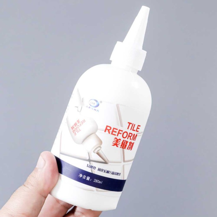 PUTIH TILE REFORM ANTIFungal Ceramic GROUT Filler TILE REFORM White