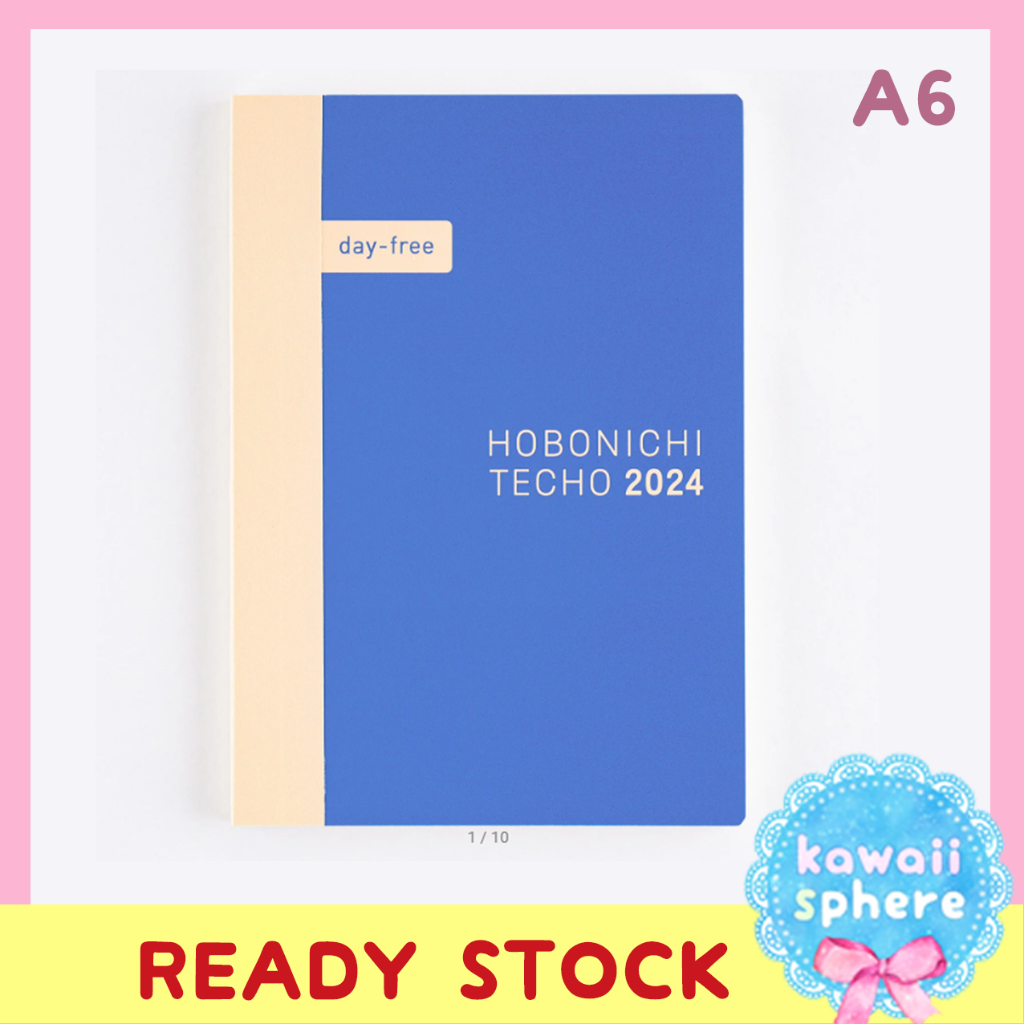 Hobonichi Techo 2024 A6 Japanese Day Free Book Hobonichi 2024 Ready