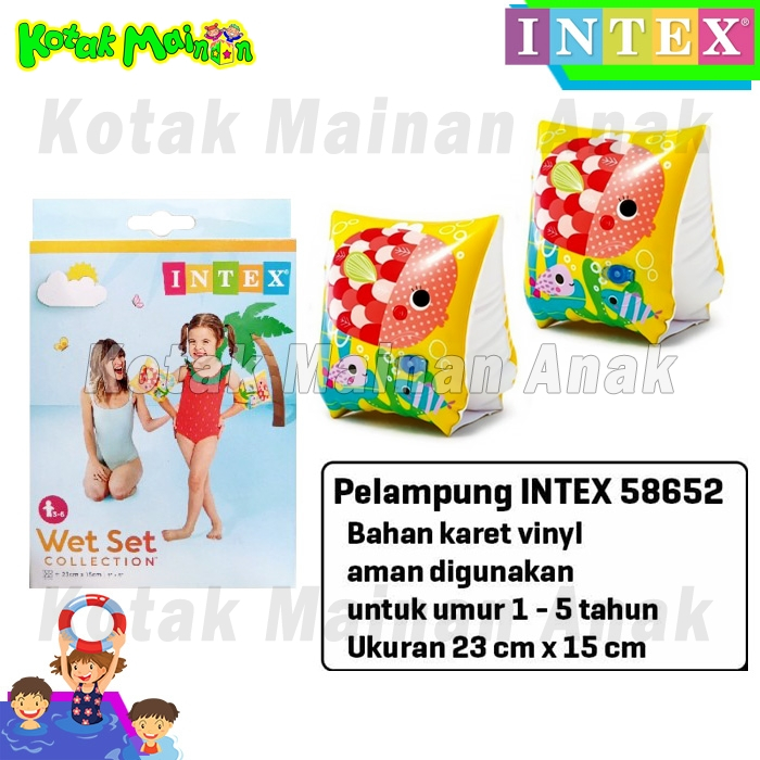 Intex 58652 Arm Bands for Children, Swimming Floats, Arms, Swim ...