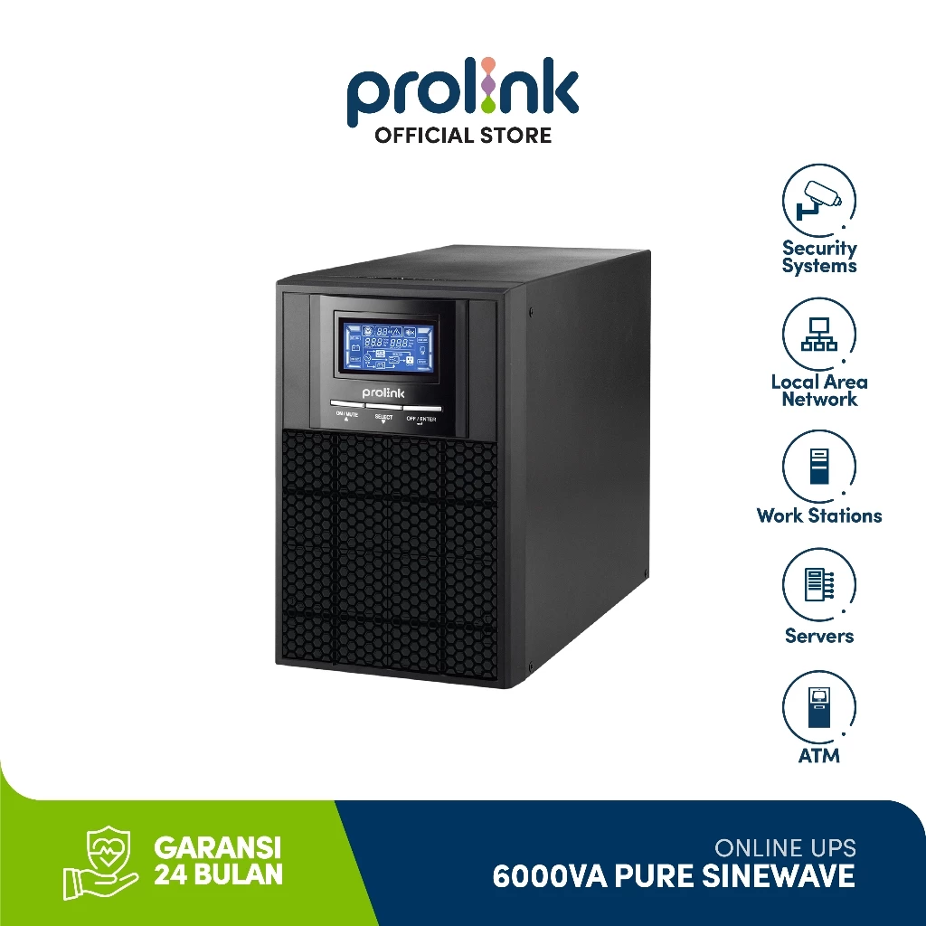 UPS Online Prolink PURE Sinewave 6000VA 5400 Watt Stabilizer