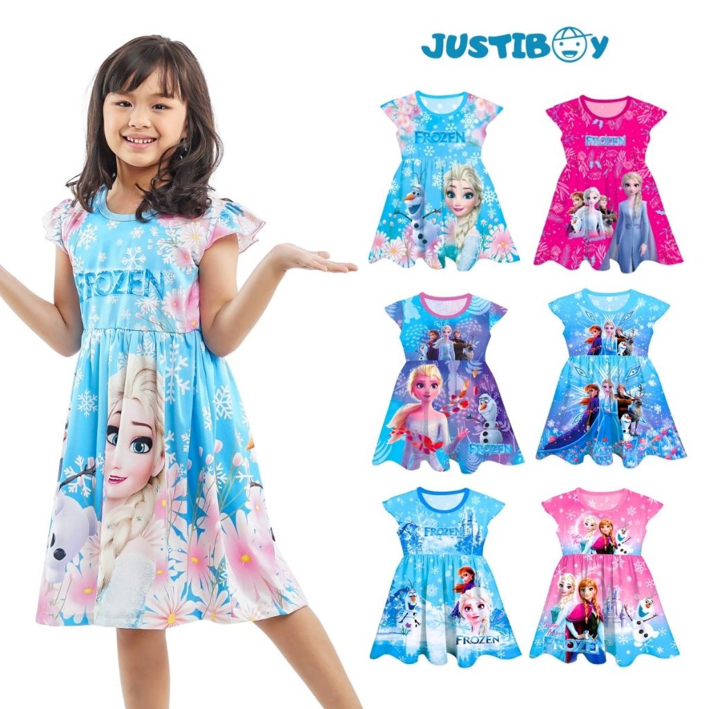 Frozen little 2025 girl dresses