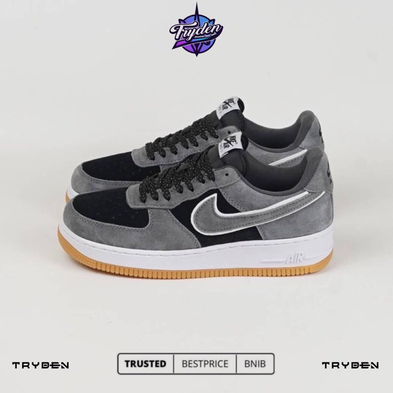 Nike air force sale dark grey