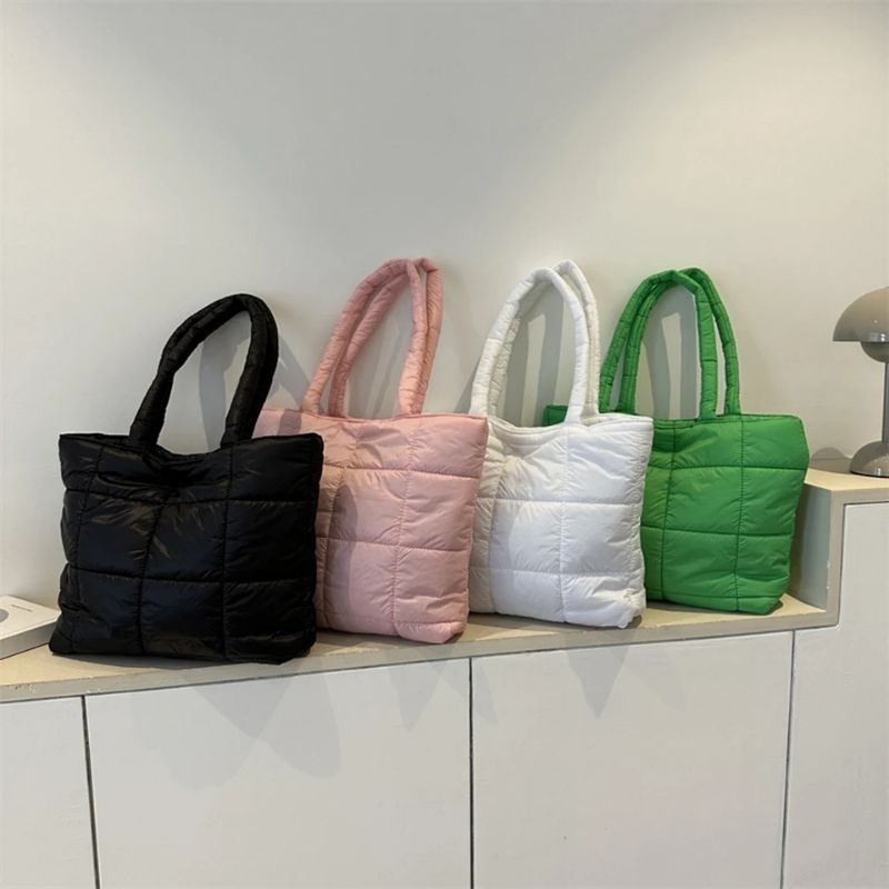 puffy tote bags