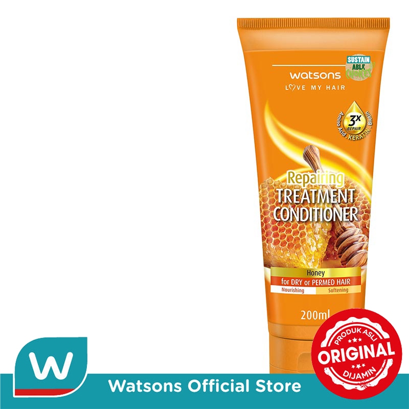 WATSONS Honey Repairing Treatment Conditioner 200Ml - Gambar 3