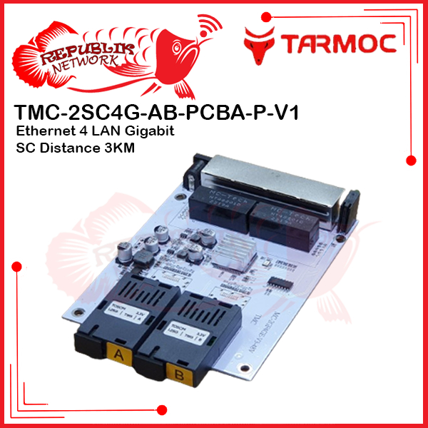 Tarmoc Tmc Sc G Ab Pcba P V Media Converter Fo Lan Gigabit Poe In Passive V Shopee