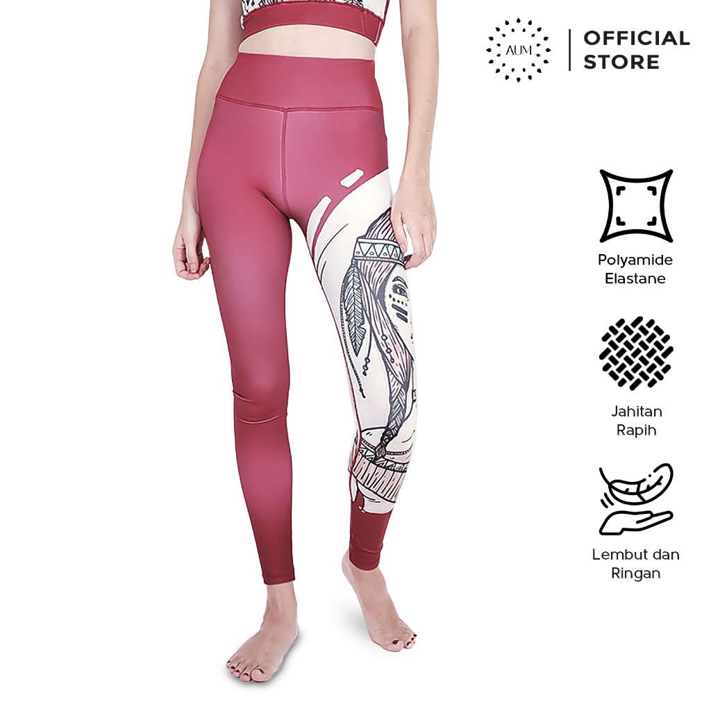 Aum Ethnic Culture Leggings Sport Women XS - XXXL Pants Women Yoga ...