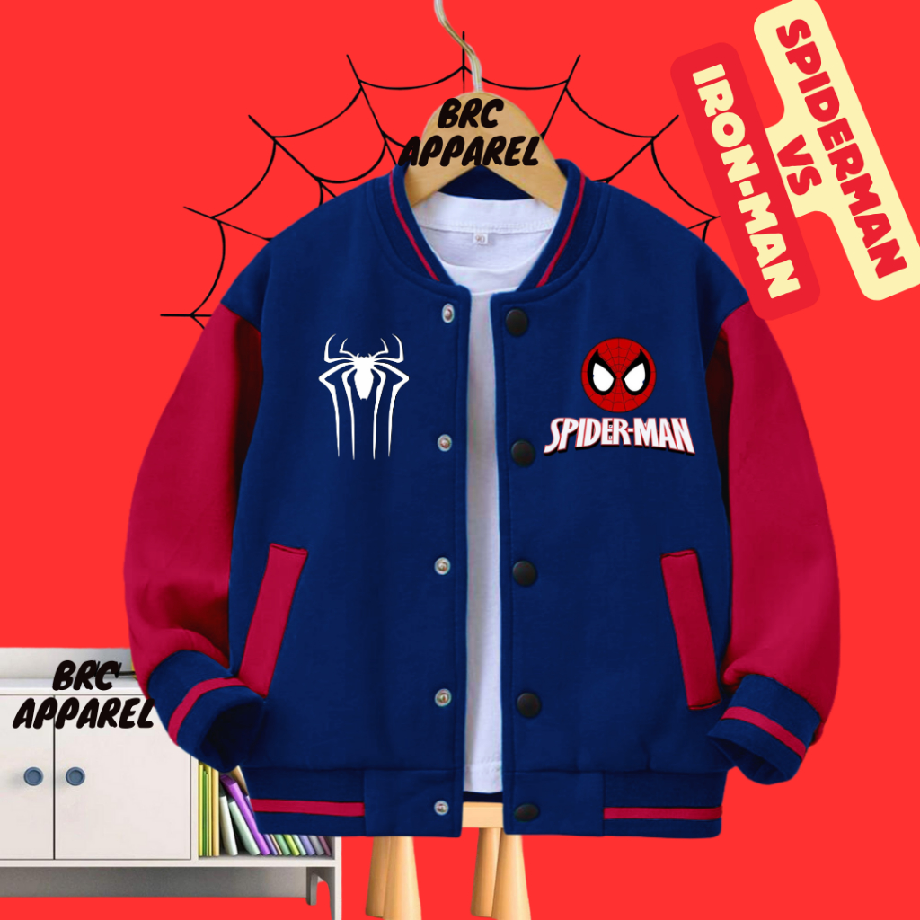 Iron sale spiderman jacket