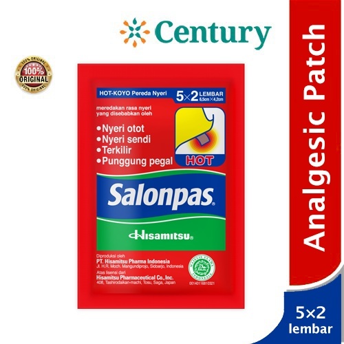 Salonpas Koyo/Koyo Salonpas/Salonpas Biru/Salonpas Hangat/Salonpas Pain Relief - Gambar 3