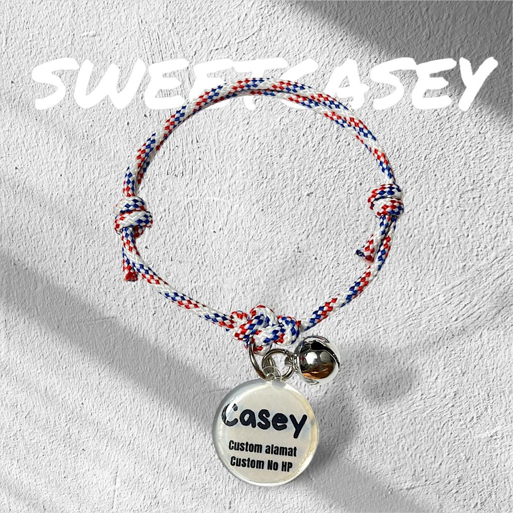 Eternity Cat Necklace Free Nama/Kalung Kucing Custom Nama - Gambar 3