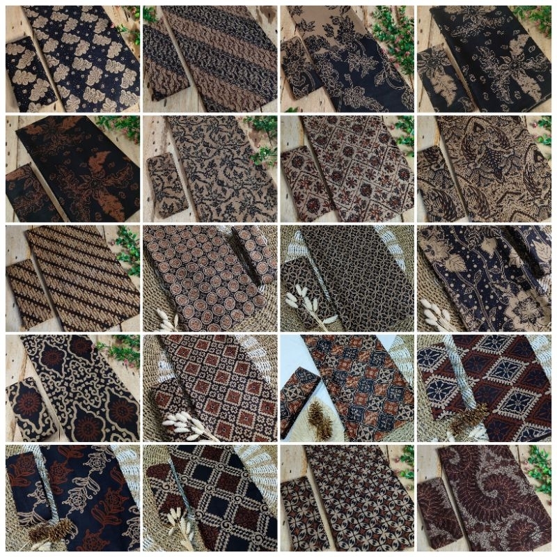 Old brown sogan batik cloth, laseman genesan 2x1 meter | Shopee Singapore