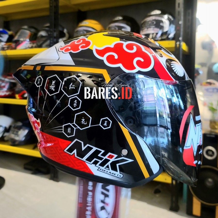Nhk R1 Elite Mihail 2 Single Visor Light Smoke Open Face Helmet ...