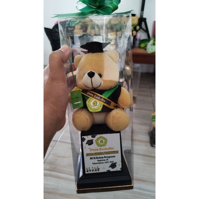 Graduation doll trophy, kindergarten graduation trophy, preschool ...