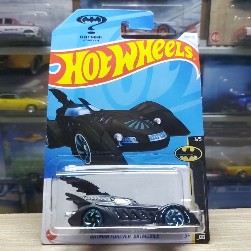 Hot Wheels Treasure Hunt Batmobile – Batman Forever Edition, Sammlerauto Im Maßstab 1:64