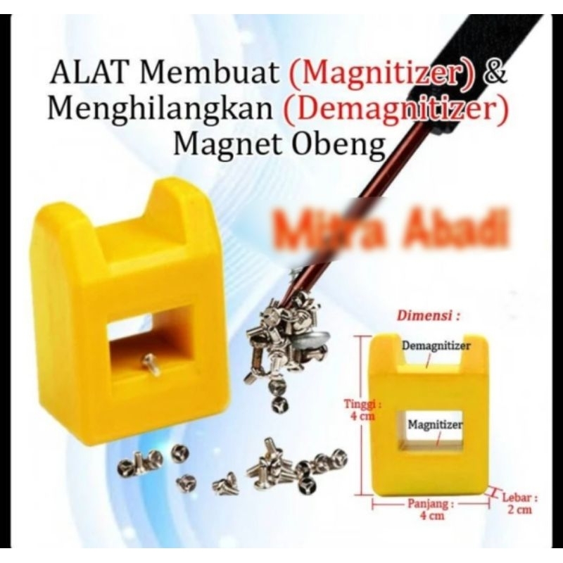 Magnetic tool magnetizer & unmagnitizer | Shopee Singapore