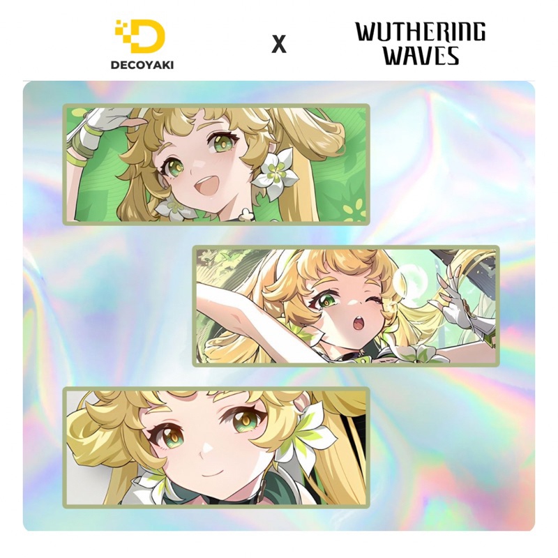 Verina Wuthering Waves Hologram Slap Sticker, Verina Wuthering Waves ...