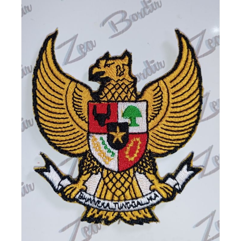 Garuda embroidery/garuda patch/emblem | Shopee Singapore