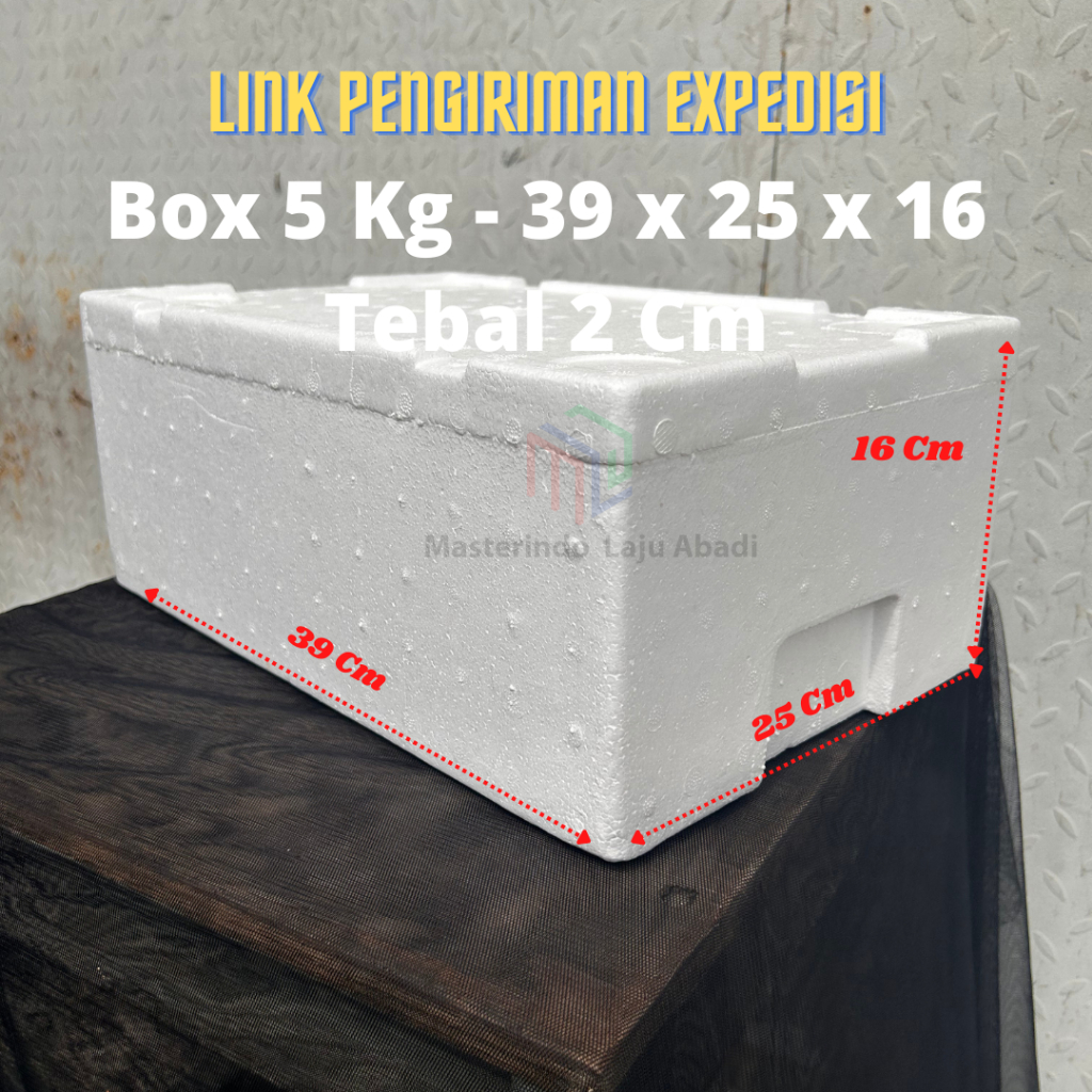 Styrofoam Box 5Kg 37x24x16 Cm (An Expedition) | Shopee Singapore