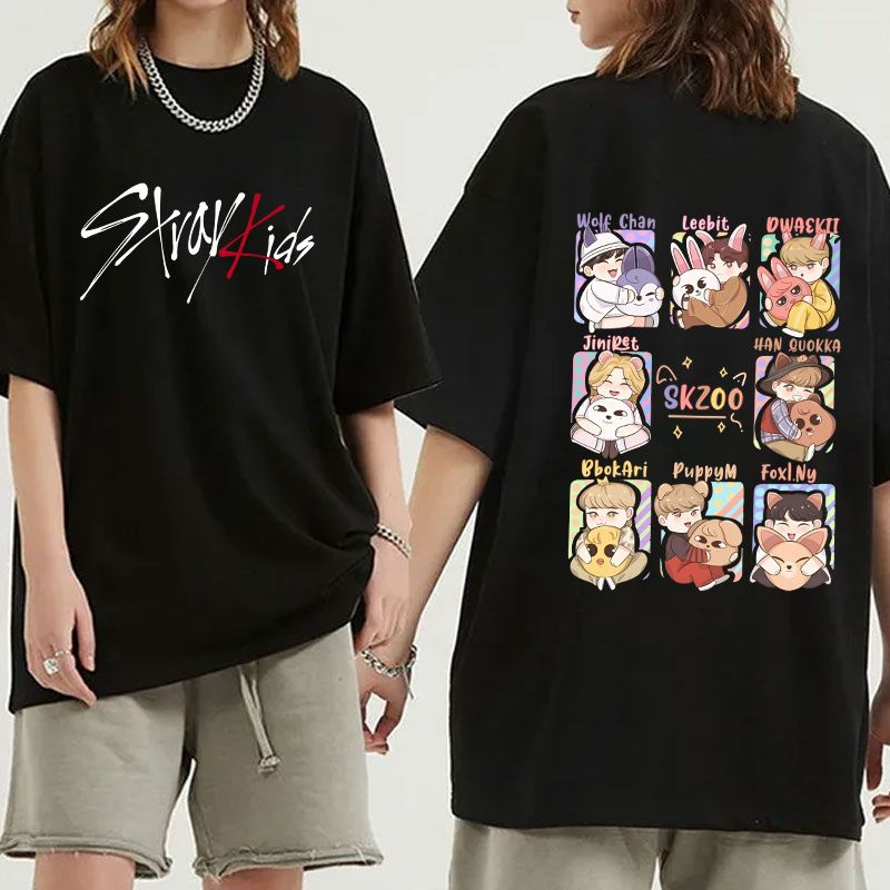 Stray Kids スキズ ATE ワルツ シンガポール Tシャツ M Stray Kids スキズ ATE ワルツ シンガポール Tシャツ M（Buy