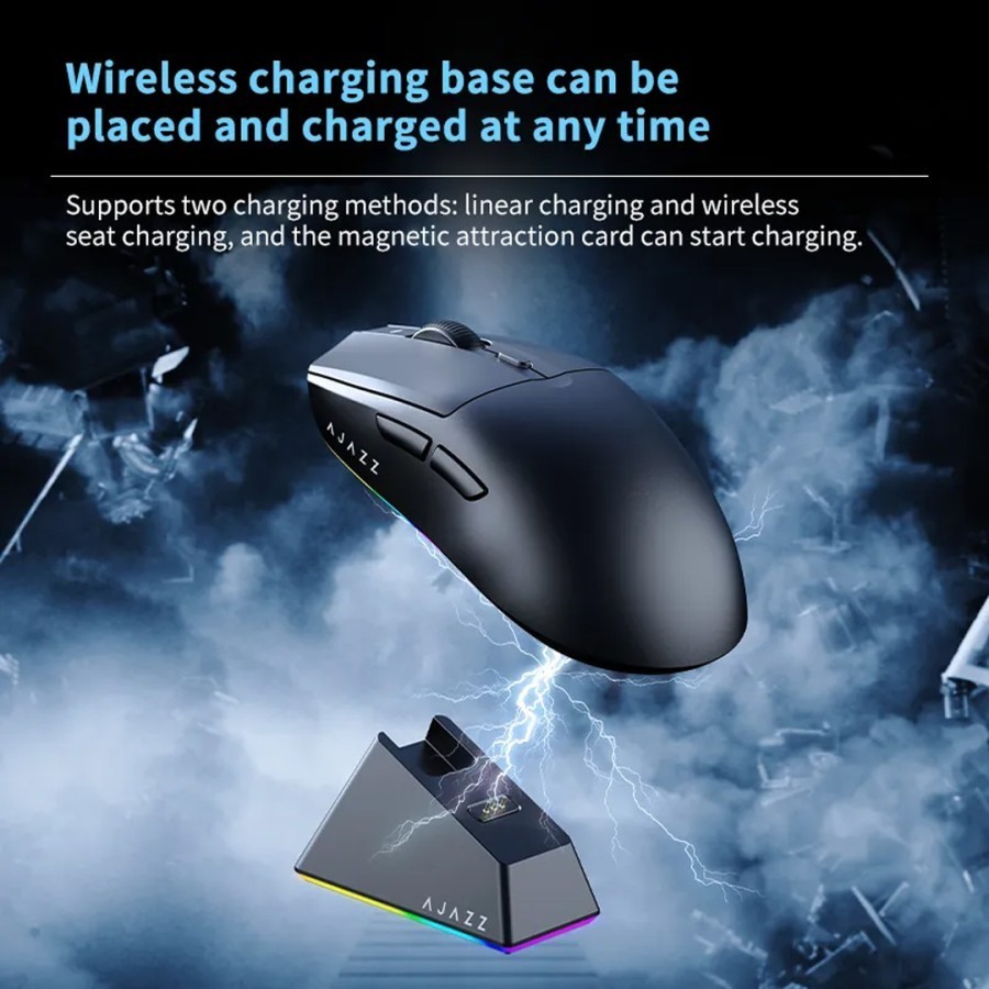 Ajazz AJ139 Max / AJ-139 Max 3in1 Gaming Mouse Lightweight - Gambar 2