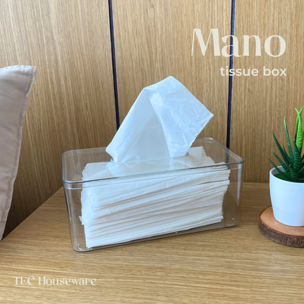【TEC】MANO Modern Tissue Box / Multifunctional Storage Box Tissue Box ...