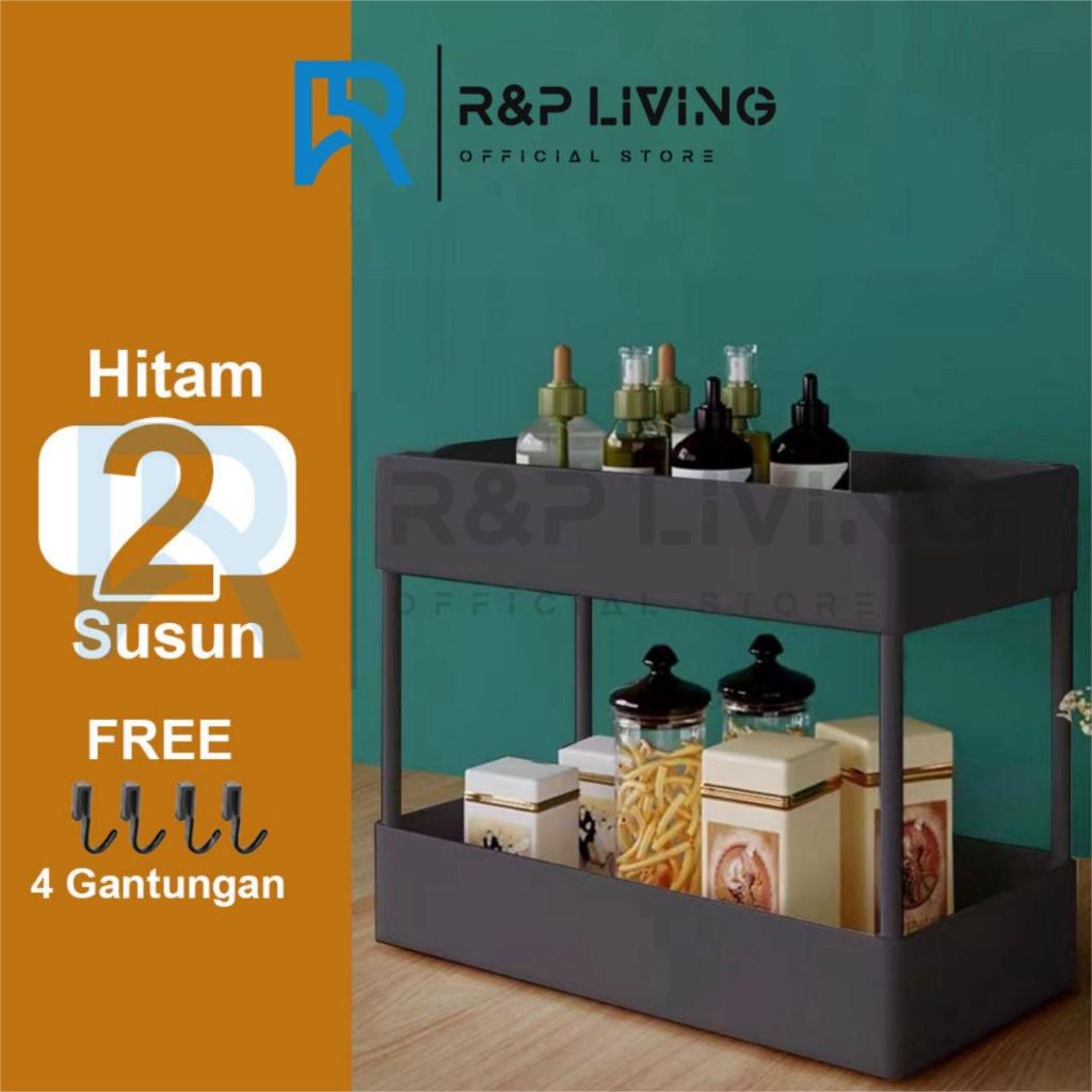 R&p [READY] 2-story Multipurpose Stacking Rack Without Wheels | Shopee ...