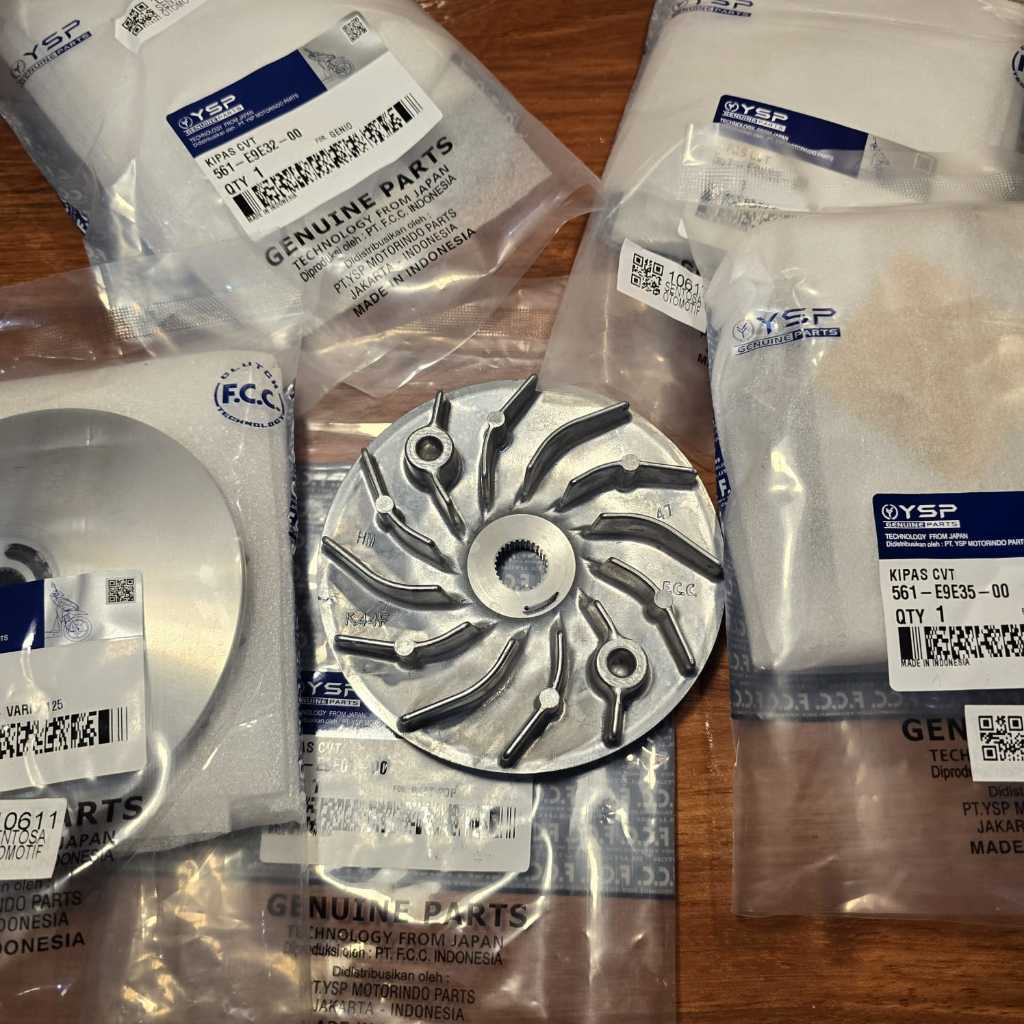 (YSP GENUINE PART) CVT FAN ROLLER HOUSE FAN POPBEAT | Shopee Singapore